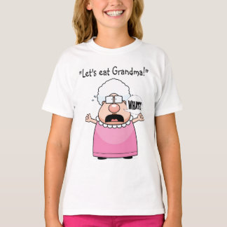 T-shirt Mangeons grand-mère !