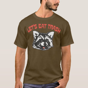T-shirt Mangeons Trash Retro Raccoon Trash Bandit