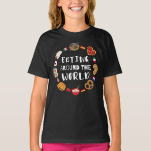 T-shirt Manger dans le monde entier