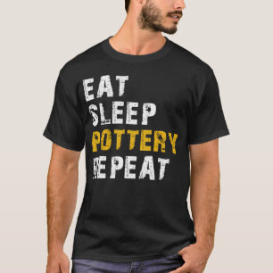 T-shirt manger de la poterie du sommeil