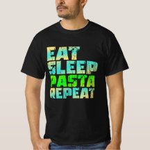 manger des pâtes de sommeil répéter