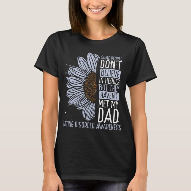 T-shirt Manger des troubles de sensibilisation Ruban papa  (Devant)