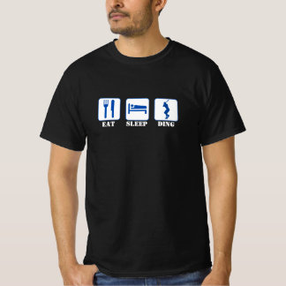 T-shirt Manger dormir Ding - Baseball