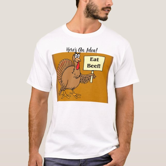 T-shirt Manger du boeuf (Devant)