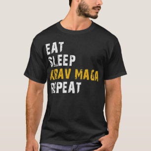 T-shirt manger le sommeil krav maga