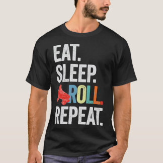T-shirt Manger le sommeil ROLL répéter