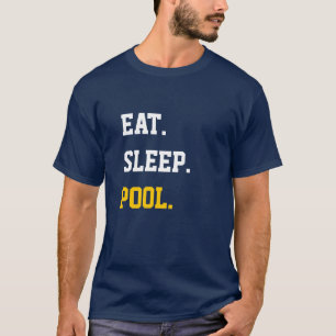 T-shirt Manger Piscine de sommeil