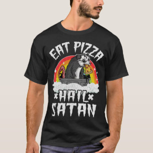 T-shirt Manger Pizza Hail Satan Opossum Rainbow Kids Funny