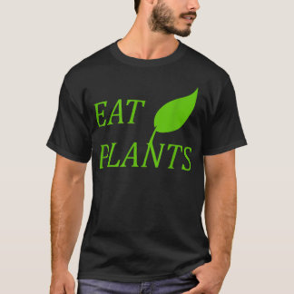 T-shirt Manger Plante Vegan et végétarien Plante Basé