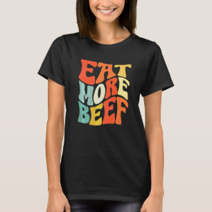 T-shirt Manger Plus De Boeuf Soutenir Les Agriculteurs Loc