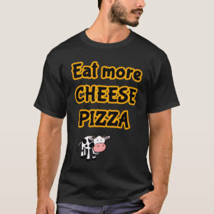 T-shirt manger plus de pizza