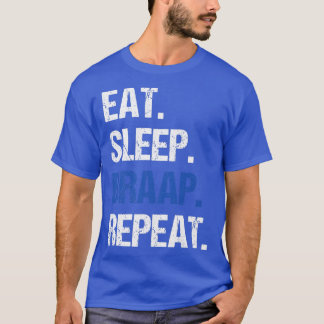T-shirt Manger Sleep Braap Répéter Funny Dirt Bike Motocro