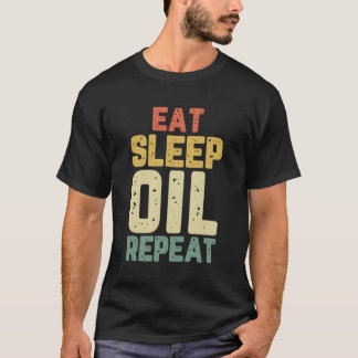 T-shirt Manger Sleep Essential Oil Répéter Aromathérapie A