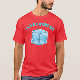 T-shirt Mangeur de glace J'adore manger de la glace Enthou