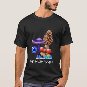 T-shirt Mangez des champignons