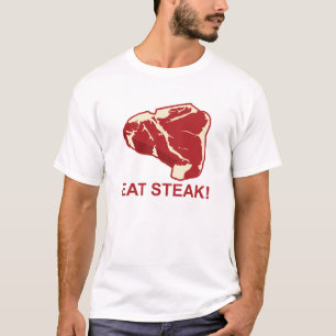 T-shirt Mangez du bifteck