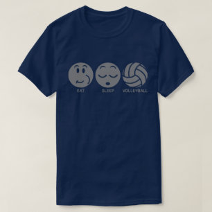 T-shirt Mangez du volley-ball