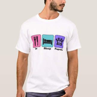 T-shirt Mangez la reconstitution historique de sommeil