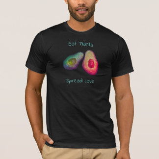 T-shirt Mangez l'amour de diffusion de plantes - le