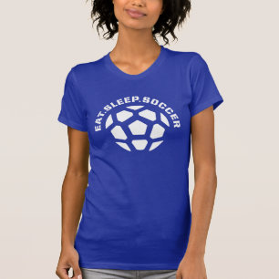 T-SHIRT MANGEZ LE FOOTBALL DE SOMMEIL