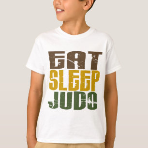 T-shirt Mangez le judo 1 de sommeil