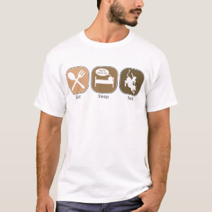 T-shirt Mangez le mâle de sommeil