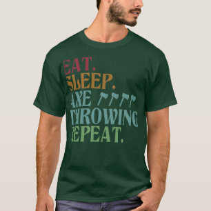 T-shirt Mangez le sleep Ax lancer une répétition
