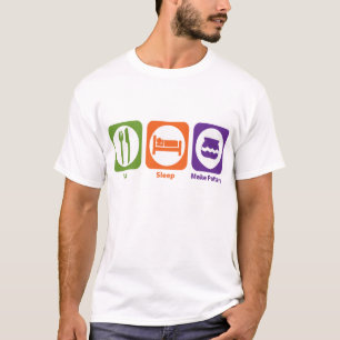 T-shirt Mangez le sommeil font la poterie