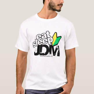 T-shirt Mangez le sommeil JDM (la lumière)