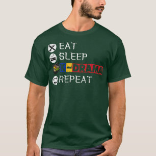 T-shirt Mangez le sommeil KDrama Répéter 12