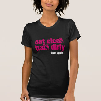 T-shirt mangez le train propre gallons sales !