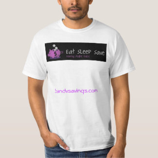 T-shirt Mangez les économies de sommeil