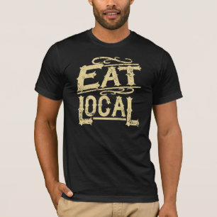T-shirt Mangez les gens du pays