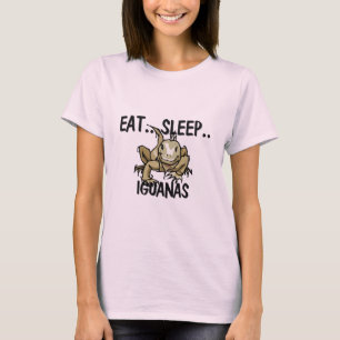 T-shirt Mangez les IGUANES de sommeil