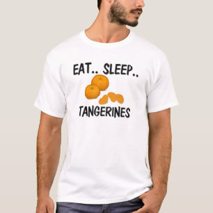 T-shirt Mangez les MANDARINES de sommeil