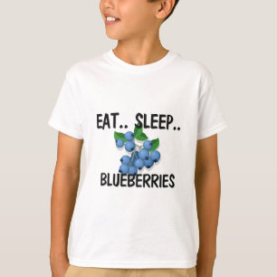 T-shirt Mangez les MYRTILLES de sommeil