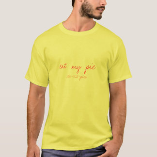 T-shirt mangez mon tarte - customisé