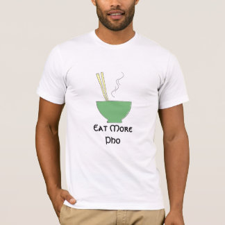 T-shirt Mangez plus de Pho, Ramen, Udon, nouilles…