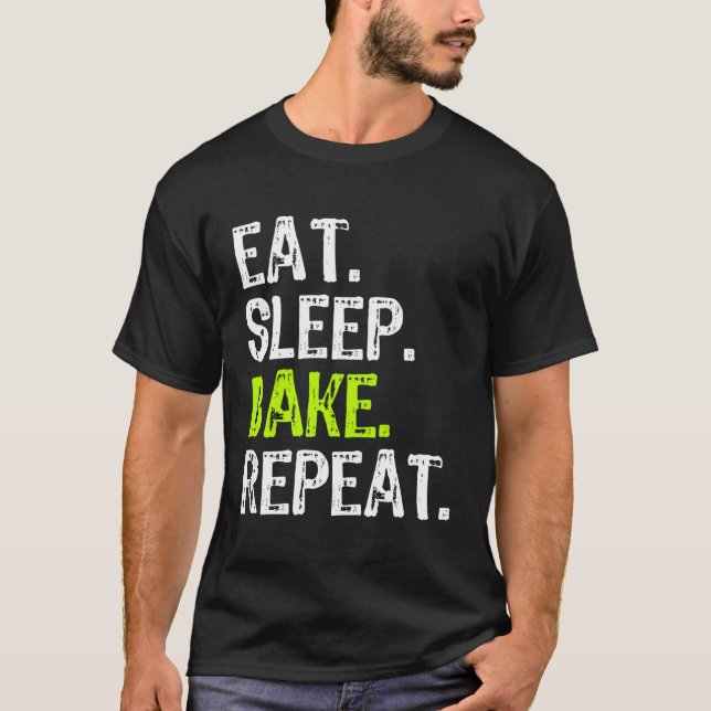 T-shirt Mangez Sleep Bake Répéter Boulangerie boulangerie  (Devant)