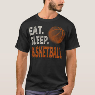 T-shirt Mangez Sleep Basketball Chemise Hommes Jeune Enfan