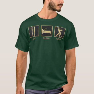 T-shirt Mangez Sleep Golf Essentiel