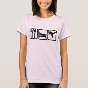 T-SHIRT MANGEZ - SOMMEIL - LE BOUT DE COUP-DE-PIED