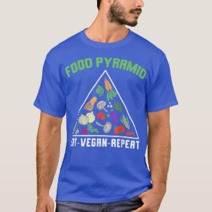 T-shirt Mangez Vegan Répéter Veganisme végétarien Vert sai