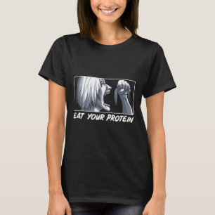 T-shirt Mangez Vos Protéines Anime Gym Manga Culturisme Fo