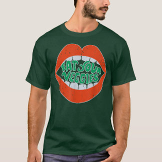 T-shirt Mangez votre Légume World Vegarian Day Plante Basé