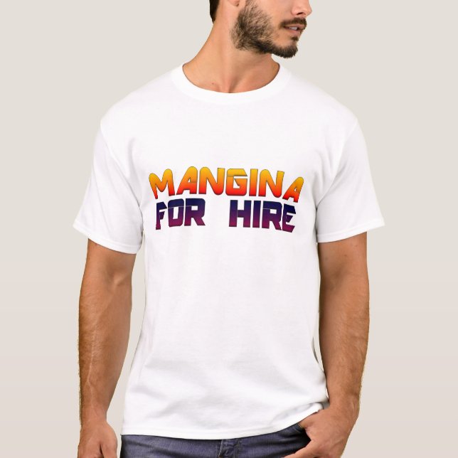 T-shirt Mangina pour la location (Devant)