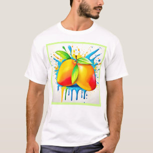 T-shirt Mango Splash de couleur