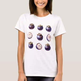 T-shirt Mangostan Tropical Sucré Fruit