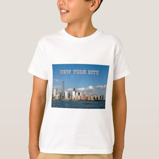 T-shirt Manhattan Skyline (Devant)