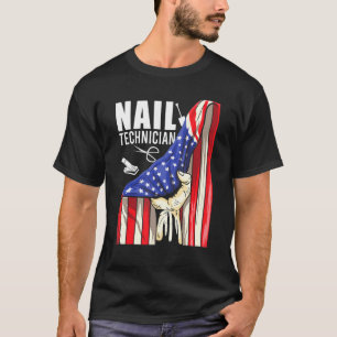 T-shirt Manicur Artiste Nail Tech Certified Technician